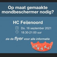 Bitjes happen op HC Feijenoord 16 september a.s.